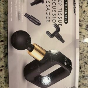 Brookstone Deep Tissue Percussion Massager